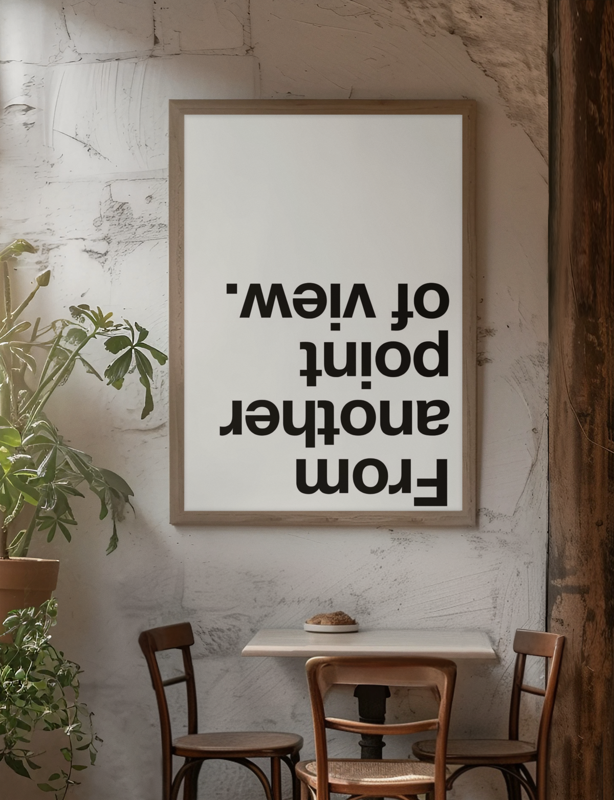 From Another Point Of View Expression Room Poster | Aesthetic Fashion Living Room Decor