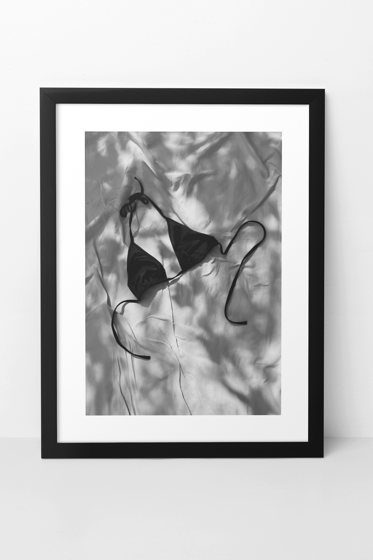 Loose Coastal Bikini Top Beach Wall Art | Timeless Gift For Her Summer Aesthetics Decor